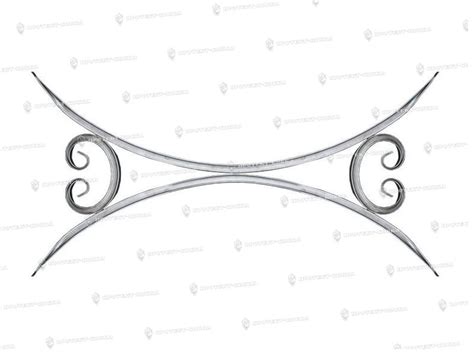 Кованые узоры Узор «Арочный» - заказать в Протект Ковка Воронеж