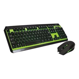 Kit De Teclado Y Mouse Gamer Inal Mbrico Noga Nkb Verde Shopee