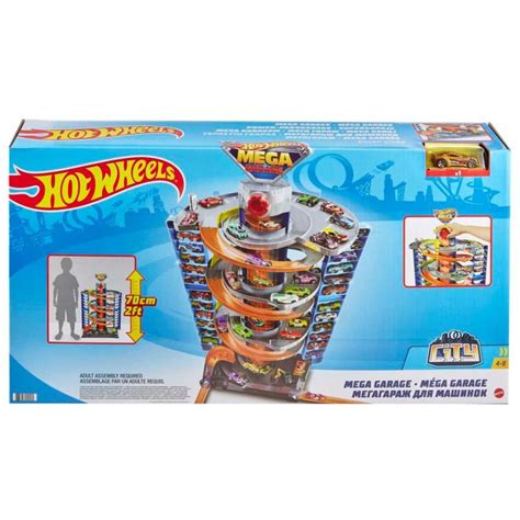 Hot Wheels City Twisted Mega Garage Set Gtt