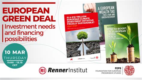 European Green Deal Investment Needs And Financing Possibilities