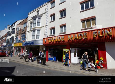 Bridlington Town Centre Stock Photo Alamy