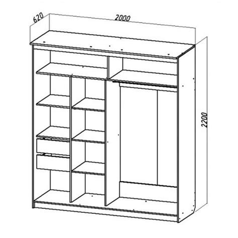 Шкаф-купе №15 - ИнтерСиб - фабрика мебели