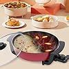 Kolhgnse W L Twin Hot Pot Pot Med Lock Hotpot Elektrisk Delad K Ksgryta
