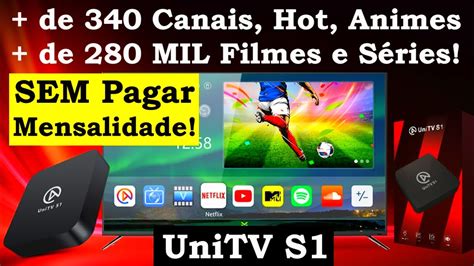 Unboxing E Review Unitv S A Melhor Tv Box Custo Benef Cio Do Mercado