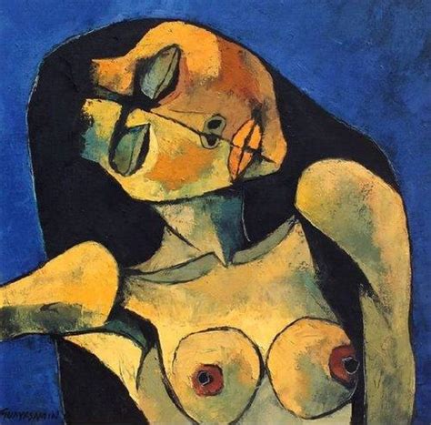 Back View of a Seated Female Nude with Black Hair Bending 埃贡席勒作品 无
