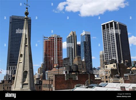 Midtown Manhattan Skyline, New York, NY, USA Stock Photo - Alamy