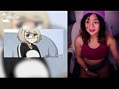 Derpixon Party Games Hentai Review Reaction Rating Exotiqfox Solo Gooner Girl Masturbation