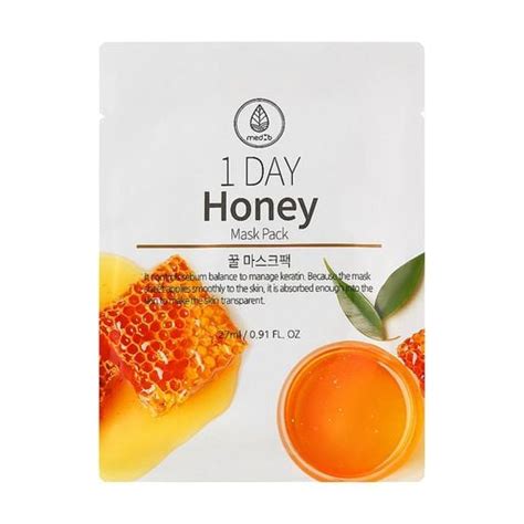 Тканинна маска для обличчя Med B 1 Day Honey Mask з медом, 27 мл ...