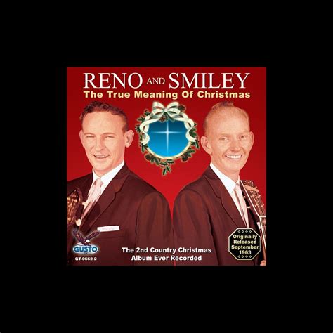 The True Meaning Of Christmas By Reno Smiley On Apple Music