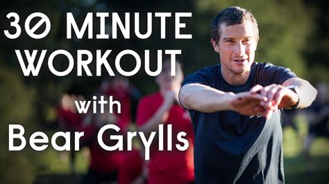 Bear Grylls Live Be Military Fit Workout 240720 Youtube