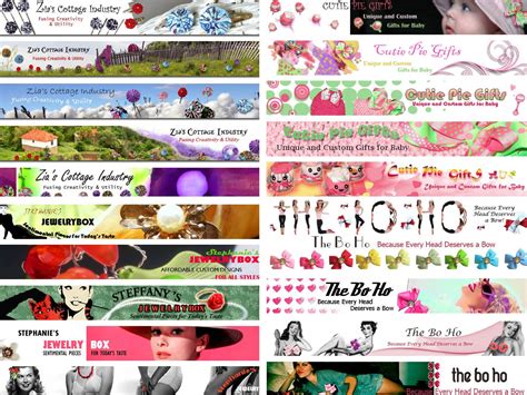 Etsy Shop Banners #ea33 – Advancedmassagebysara With Free Etsy Banner ...