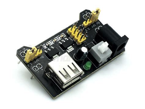 Купить Модуль питания макетной платы в магазине "УмныеЭлементы"