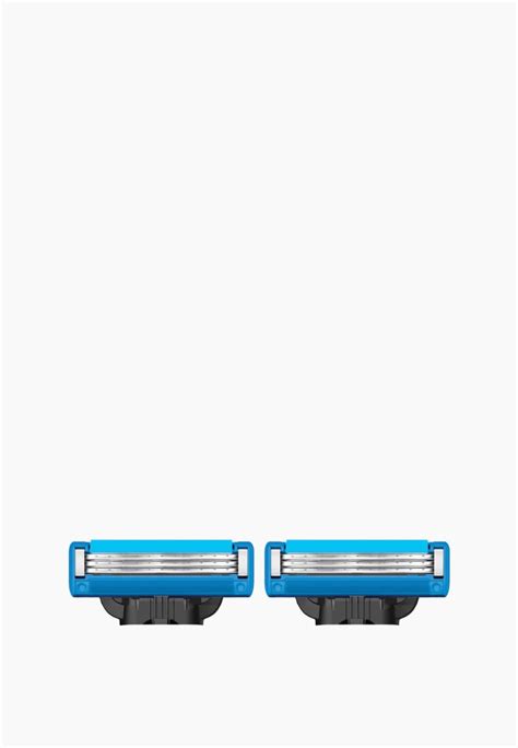 Сменные кассеты для бритья Gillette Mach3 Turbo 3D, 2 шт., цвет ...