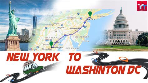 New York To Washington DC Road Trips 2022 II 4 Hours Long Drive II