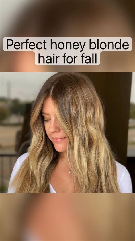 Perfect Honey Blonde Hair For The Fall Season Balayage Highlights Low Lights Hair Melt