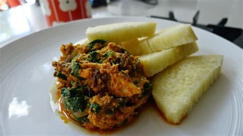 Ndudu By Fafa Spinach And Egusi Stew Ghanaian Food Food Healthy