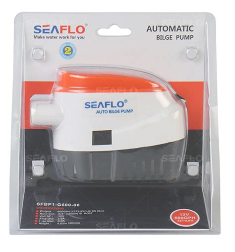 Gph Automatic Bilge Pump Seafresh Marine An Authorized Seaflo