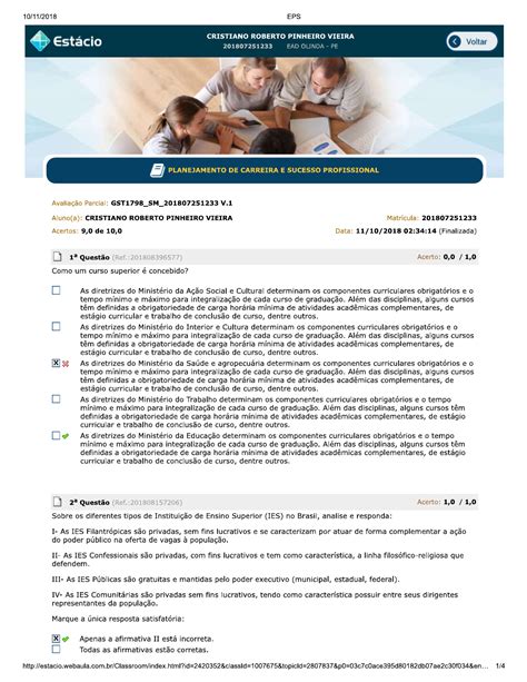 PLANEJAMENTO DE CARREIRA - Planejamento de Carreira