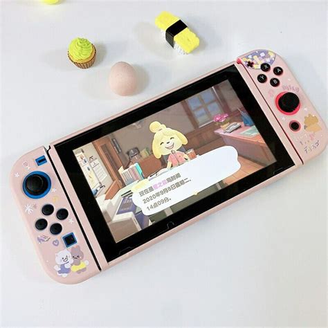 Nintendo Switch Disco Bunny Cute Pink Soft Protective Skin Etsy