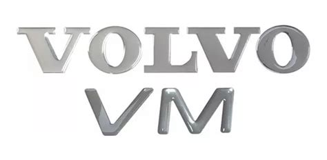 Adesivo Emblema Lateral Compat Vel Volvo Vm Frontal Vm