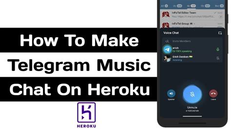 How To Make Telegram Music Voice Chat Bot On Heroku Youtube