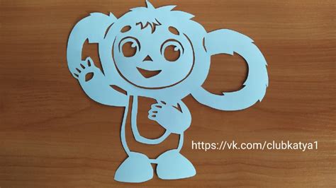 Шаблон чебурашки для вырезания - 74 фото