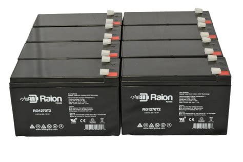 MHB MS6-12 12V 7Ah Replacement Battery (8 Pack)