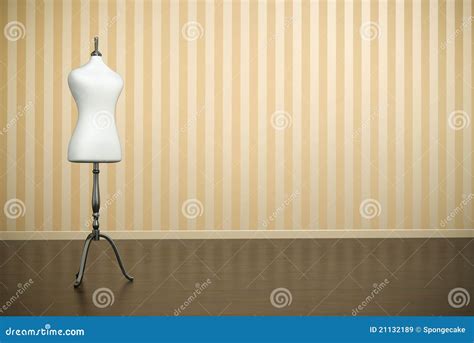 Haberdashery Mannequin Icon Cartoon Style Vector Illustration