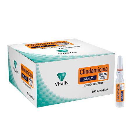 Clindamicina 600 Mg4 Ml Vitalis