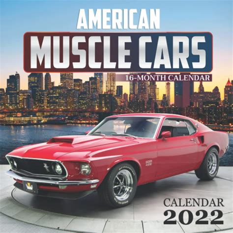 Buy American Muscle Cars 2022 16 Month 2022 Monthly Square 2022 2023