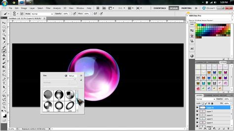 How To Make A Orb In Photoshop Cs5 For Beginners Tutorial Youtube