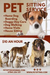 pet template postermywall
