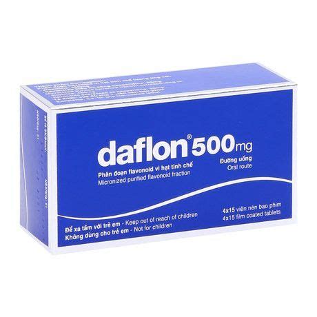 Daflon 500 Servier (H/60V) – SHOPTHUOC