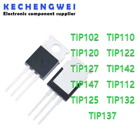 10PCS TIP102 TIP120 TIP122 TIP127 TIP142 TIP147 Transistor TIP142T ...