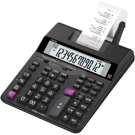 Calculadora De Mesa Casio Bobina HR 150RC