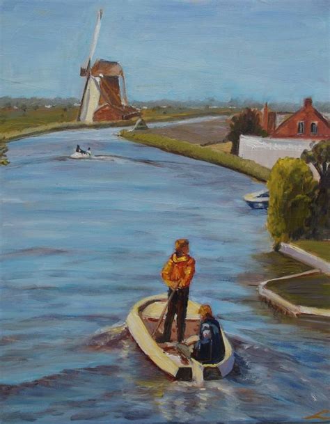 Along The Channel Painting Art Painting Oil Painting Sale Artwork