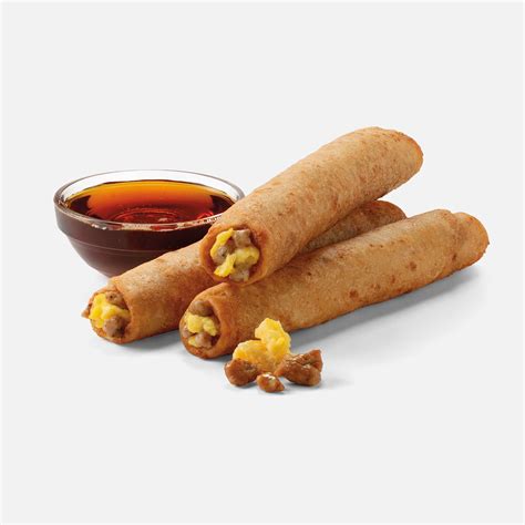 Maple Flavored Sausage Egg And Cheese Taquito 7 Eleven