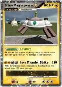 Pokémon Shiny Magnezone - Thunderbolt - My Pokemon Card