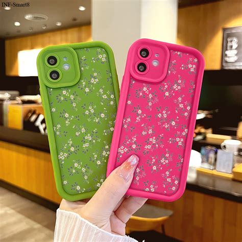 Para Infinix Smart 9 8 7 6 Hot 50i 40i 30 30i Pro Capinha Flores Capa Celular Silicone Case