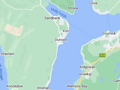 dunoon west bay strathclyde uk beach guide