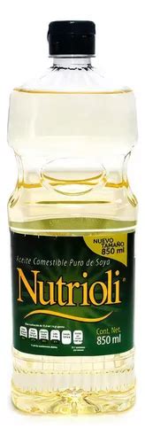 Caja Aceite Nutrioli Vegetal Con 12 Botellas De 850 Ml C U MercadoLibre