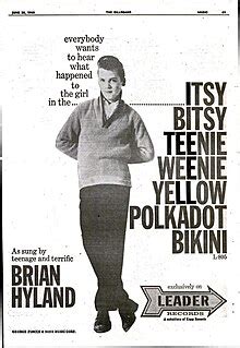 Itsy Bitsy Teenie Weenie Yellow Polkadot Bikini Wikipedia