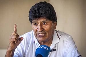 Morales Afirma Que Habr Una Convulsi N En Bolivia La Prensa