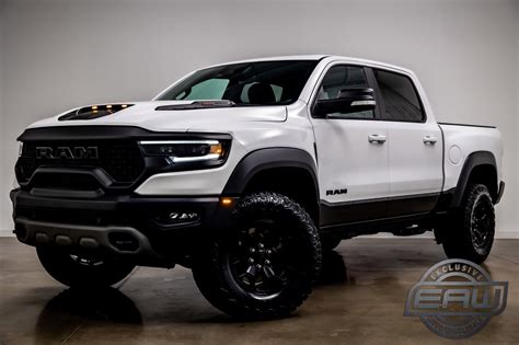 2022 Ram 1500 Trx 21 Miles Bright White Clearcoat Crew Cab Pickup