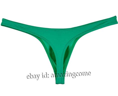 New Men Spandex Bulge Pouch Thong Underwear Elastic Swimwear Tanga Bikini T Back Ebay