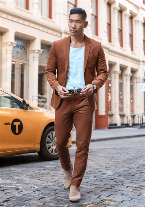 Suit And T Shirt Color Combinations For Men