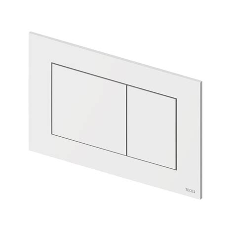 TECE now toilet flush plate for dual flush technology white - 9240400 ...