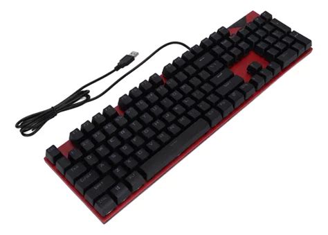 Teclado Mecánico Para Juegos Hot Swap Red De Inyección De Do Cuotas sin interés