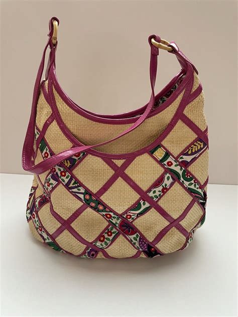 Vera Bradley Viva La Vera Hobo Bag Retired Gem