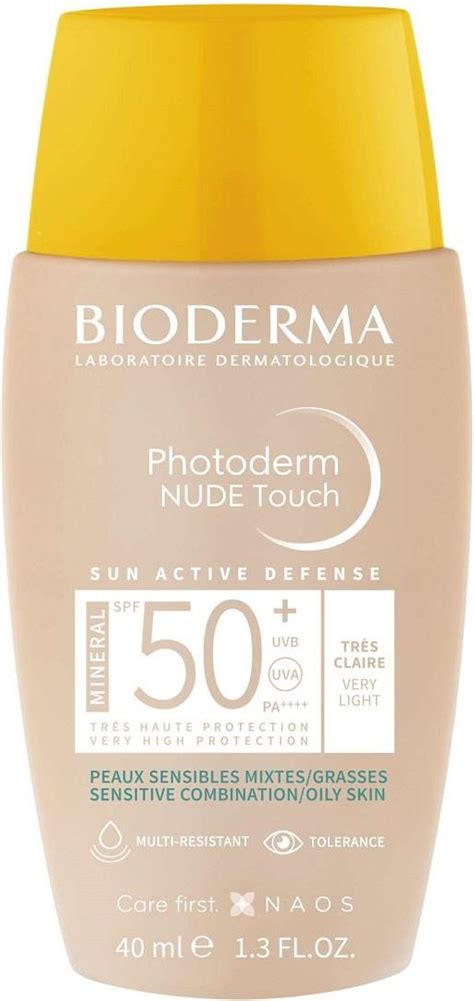 Bioderma Photoderm Nude Touch Mineral Spf Odcie Bardzo Jasny Podk Ad Do Twarzy Ml Opinie